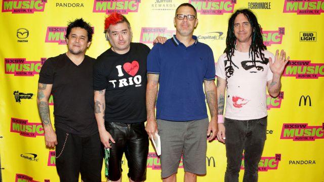 El Hefe, Fat Mike, Erik Sandin and Eric Melvin of NOFX