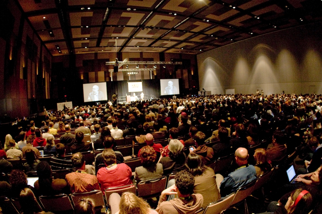 2008 Interactive Keynote room