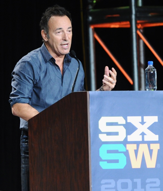 SXSW Music 2012 Keynote Speaker Bruce Springsteen