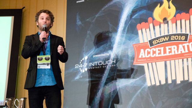 SXSW Accelerator presentations at SXSW 2016.