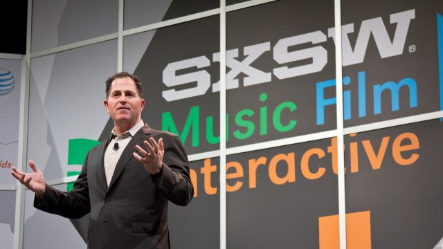 Michael Dell at SXSW 2015. Photo by Adrianne Schroeder