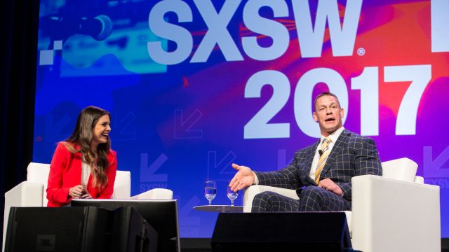 Featured Speaker John Cena at SXSW 2017 - Photo by Errich Petersen