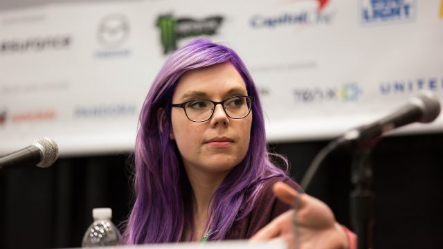 2016 SXSW Gaming session speaker, Stephanie Harvey. Photo by Benjamin Porter