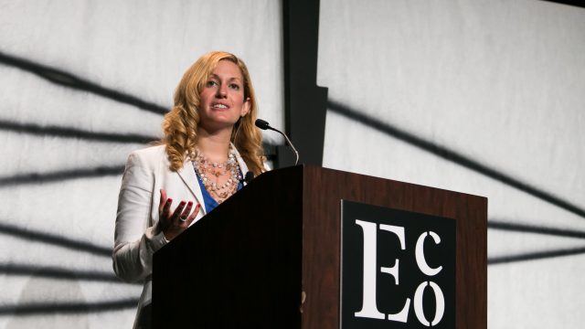 2016 SXSW Eco – Kate Brandt Keynote: Designing 21st Century Infrastructure – Photo by Diego Donamaria