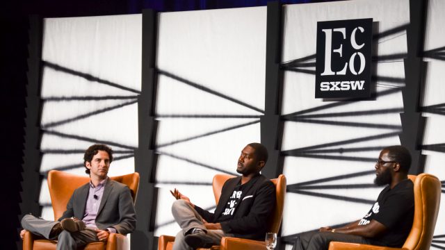 SXSW Eco 2016 – Keynote Conversation: Designing a Just City - Hip Hop Architecture – Photo by Nicole Burton
