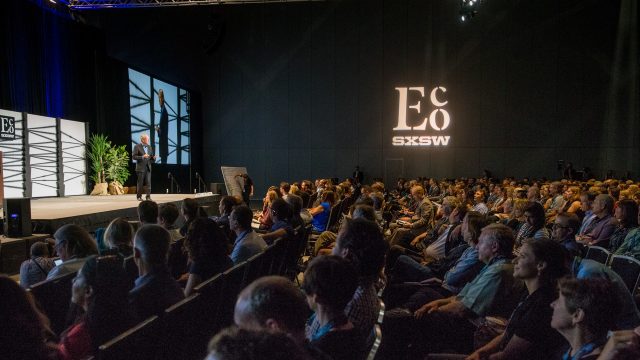 2016 SXSW Eco – William McDonough Keynote – Cradle to Cradle, The Circular Economy and The Carbon Positive City – Photo by Steve Rogers