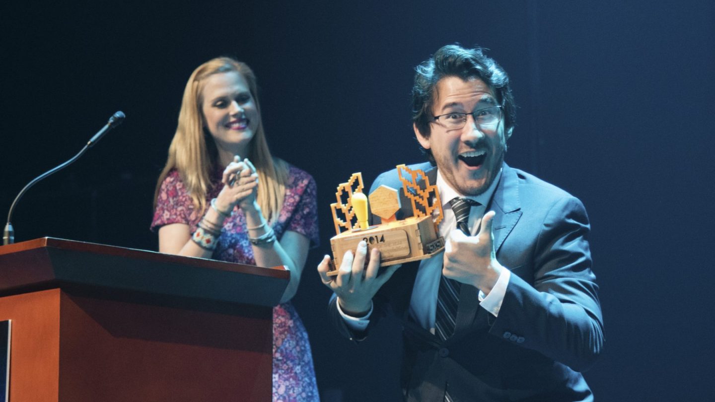 Markiplier and Janet Varney. Photo by Lisa Hause