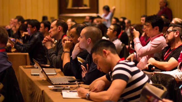 SXSW Accelerator Pitch Competition – Photo by Adrianne Schroeder.