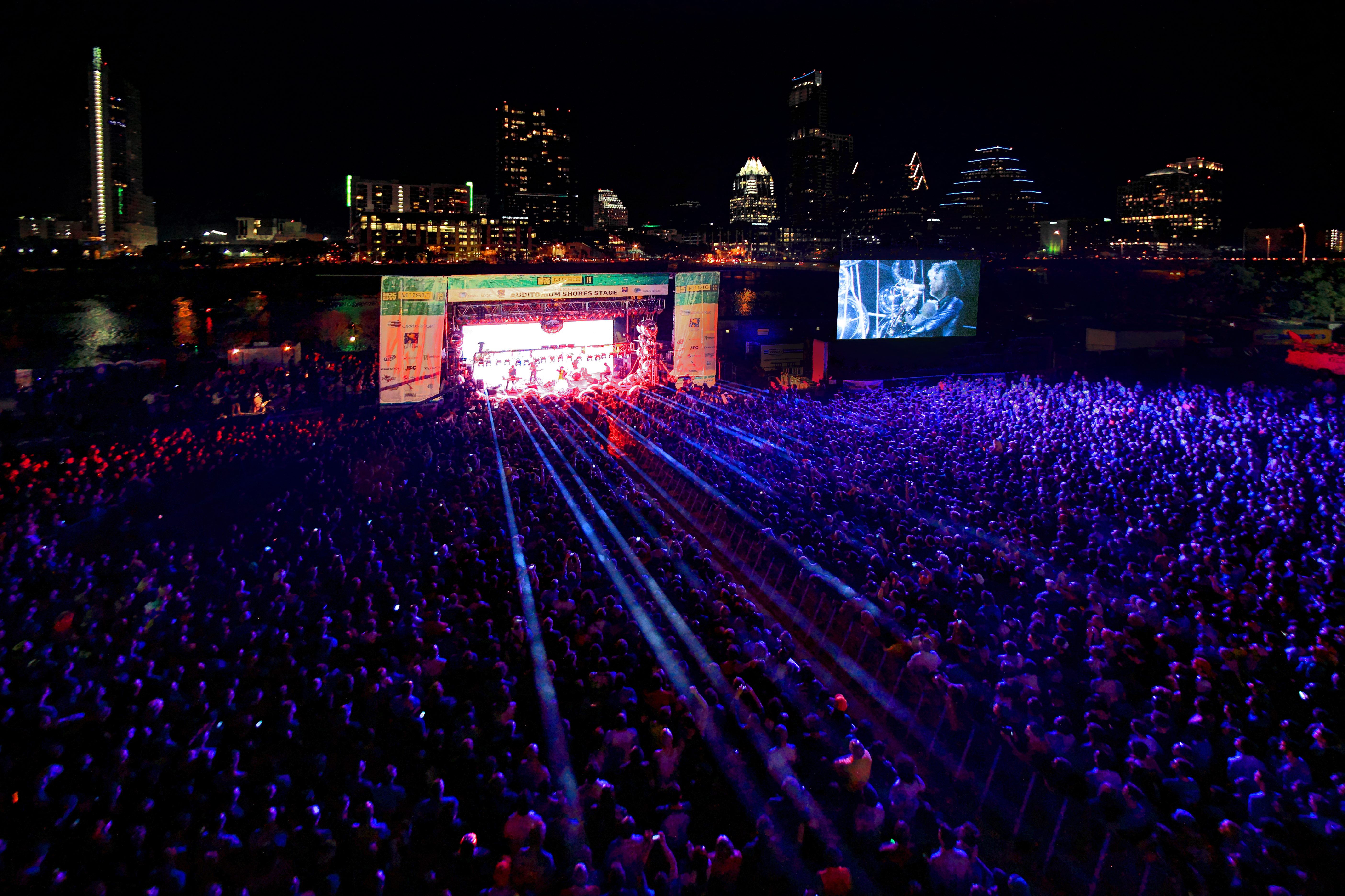 Garth Brooks at the SXSW Outdoor Stage at Lady Bird Lake SXSW