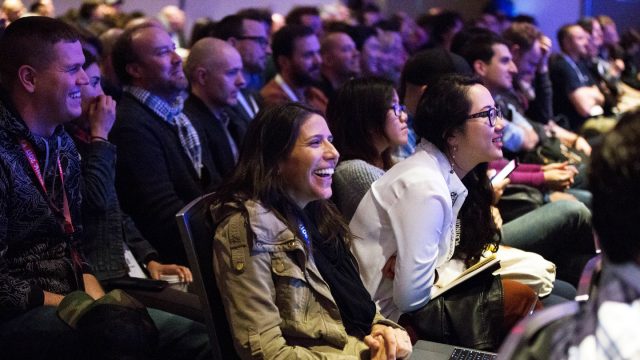 SXSW audience at Gareth Edwards Keynote. Photo by Alexa Gonzalez Wagner