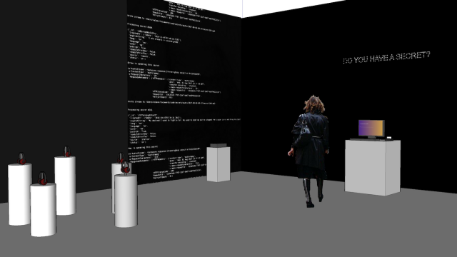 2018 SXSW Art Program Installation, Future of Secrets by Sarah Newman, Jessica Yurkofsky, and Rachel Kalmar