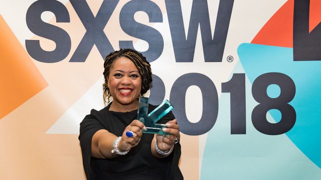 SXSW 2018 Community Service Awards Honoree - Photo by Robert Santos