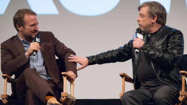 Mark Hamill Rian Johnson Mark Hamill Rian Johnson