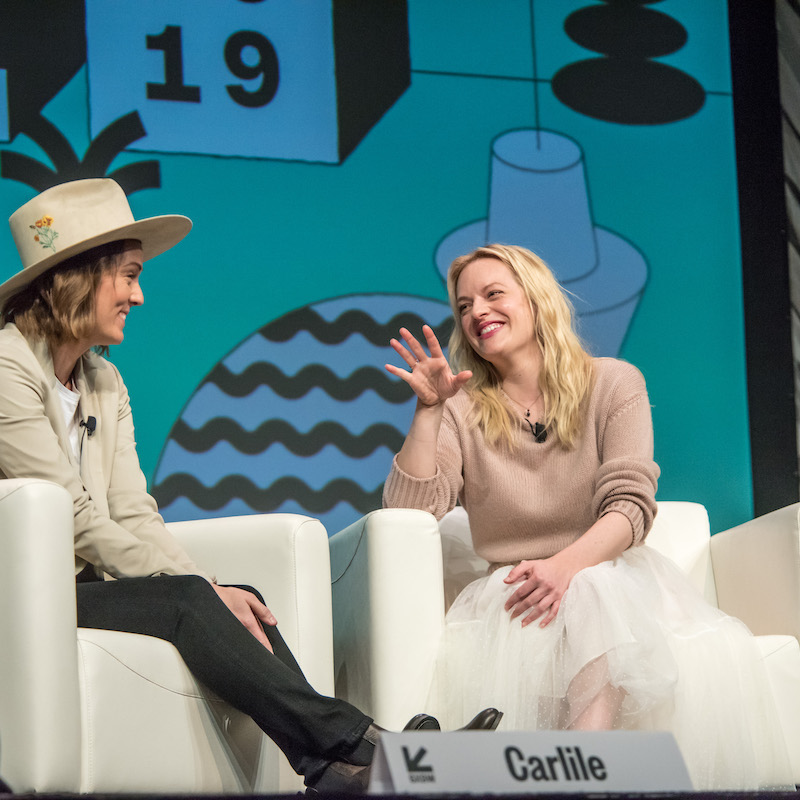 Brandi Carlile and Elizabeth Moss - Photo by Amanda Stronza