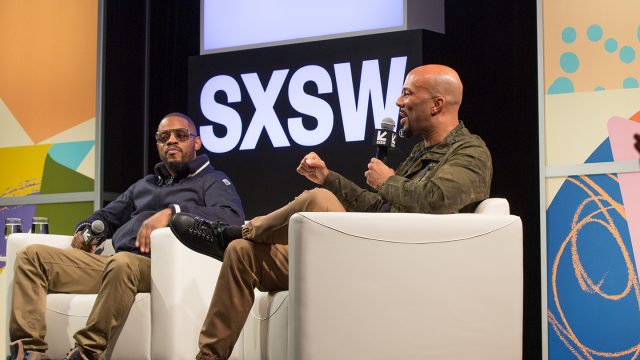 Karriem Riggins and Common - Photo by Akash Kataria