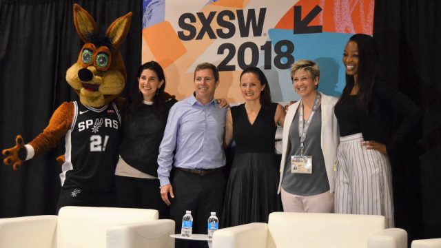 The Power of the Global Sports Mentoring Program session at SXSW 2018 - Photo by Nicole Burton