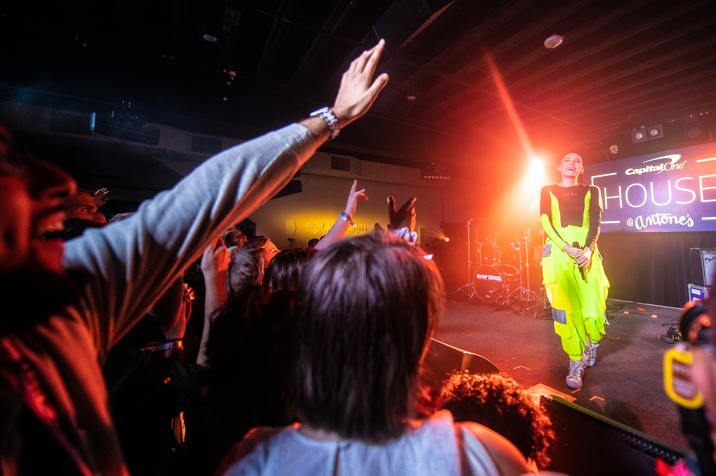 Bishop Briggs at Capital One House at Antone's. Photo by Adam Kissick