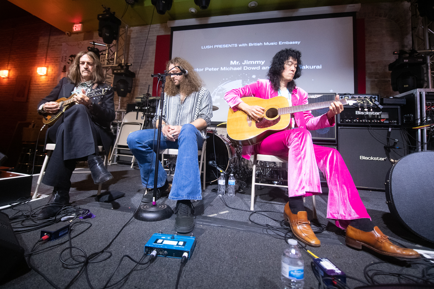 LUSH Presents Mr. Jimmy at the British Music Embassy at Latitude 30 - Photo by Adam Kissick