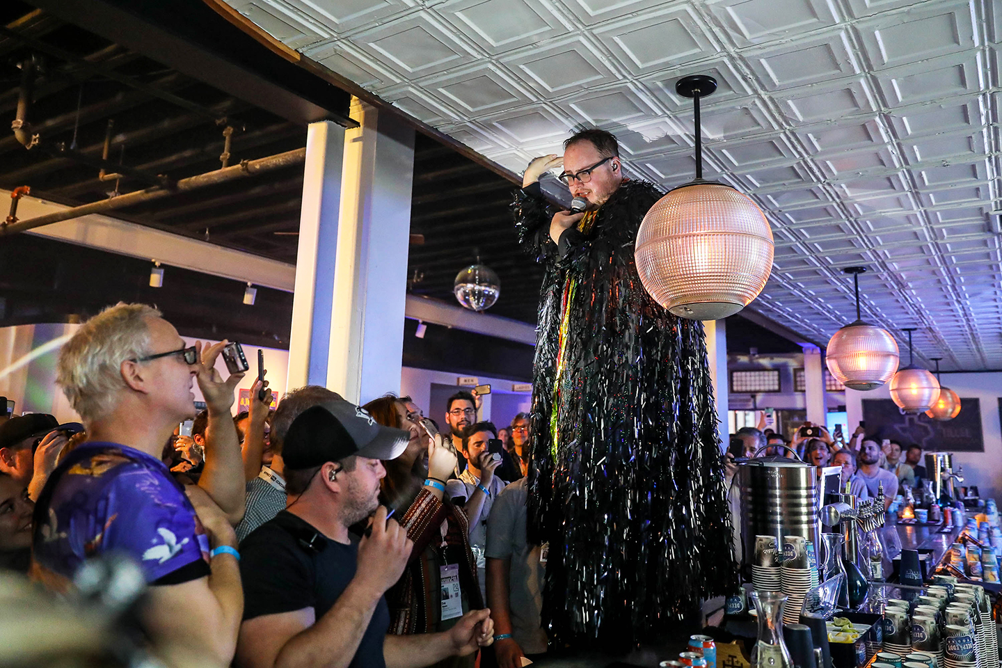 St. Paul and the Broken Bones at the Capital One House at Antone's - Photo by Diego Donamaria