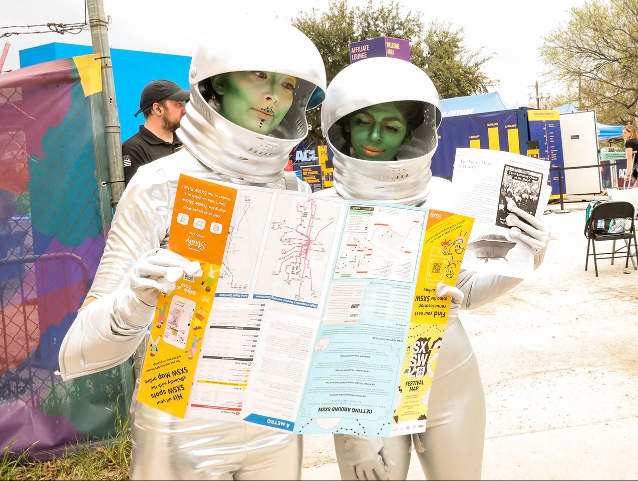 SXSW draws attendees from near and far. Photo by Diego Donamaria