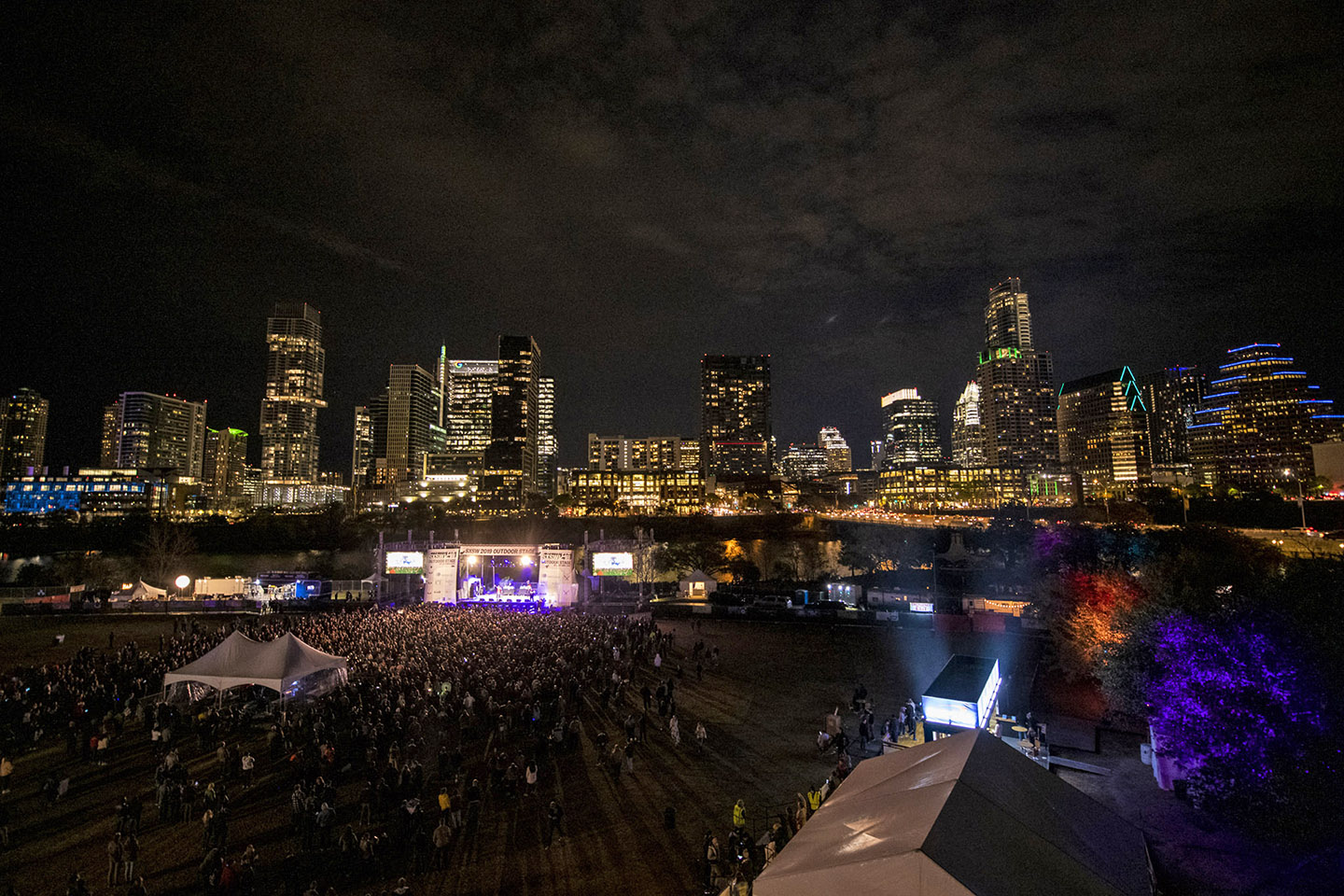 SXSW Outdoor Stage at Lady Bird Lake – Photo by David Brendan Hall