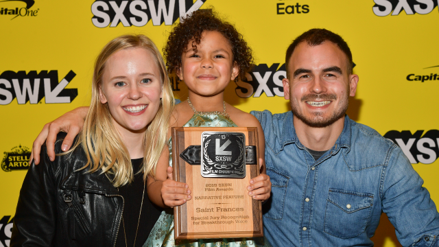 Kelly O'Sullivan, and Ramona Edith Williams, and Alex Thompson, winner of the Special Jury Recognition for Breakthrough Voice Award Kelly O'Sullivan, and Ramona Edith Williams, and Alex Thompson, winner of the Special Jury Recognition for Breakthrough Voice Award