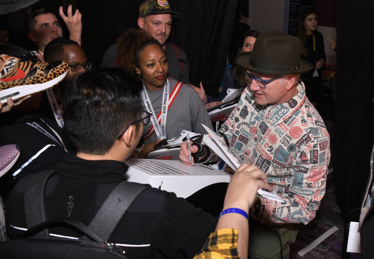 Tinker Hatfield attends Featured Session: Tinker Hatfield with Scott Dadich.