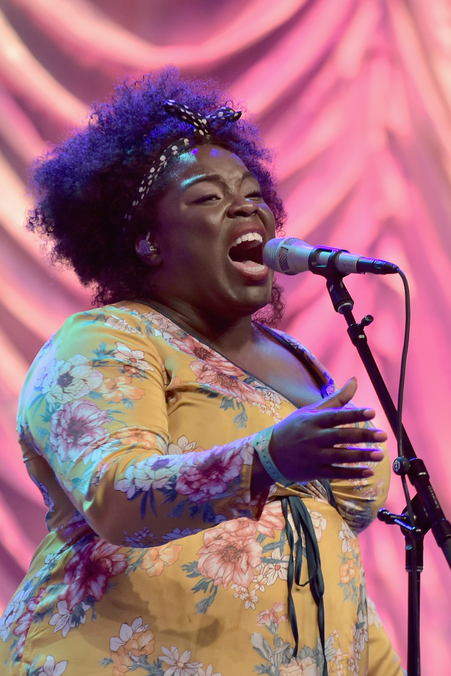 Yola performs onstage at the Radio Day Stage presented by KCRW at Austin Convention Center.