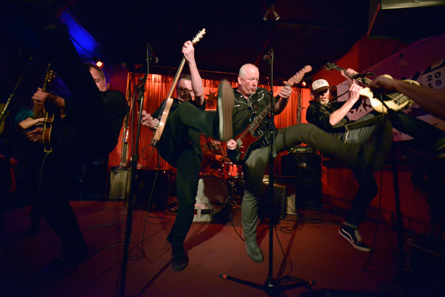 The Waco Brothers at the Bloodshot Records event at the Continental Club.