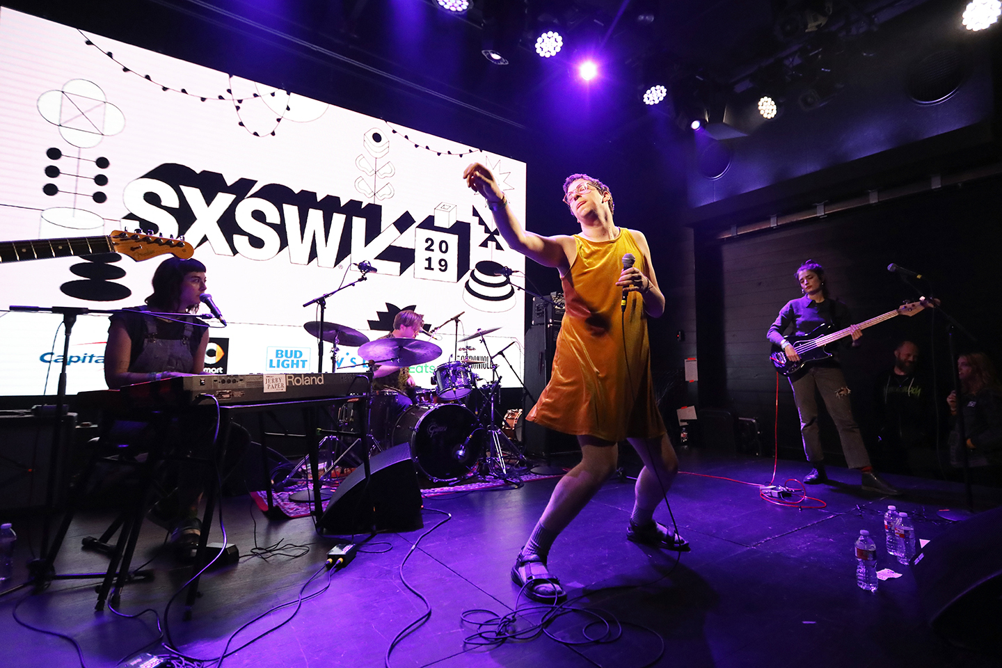 Jerry Paper performs onstage at the Co-Sign showcase at 3TEN Austin City Limits Live.