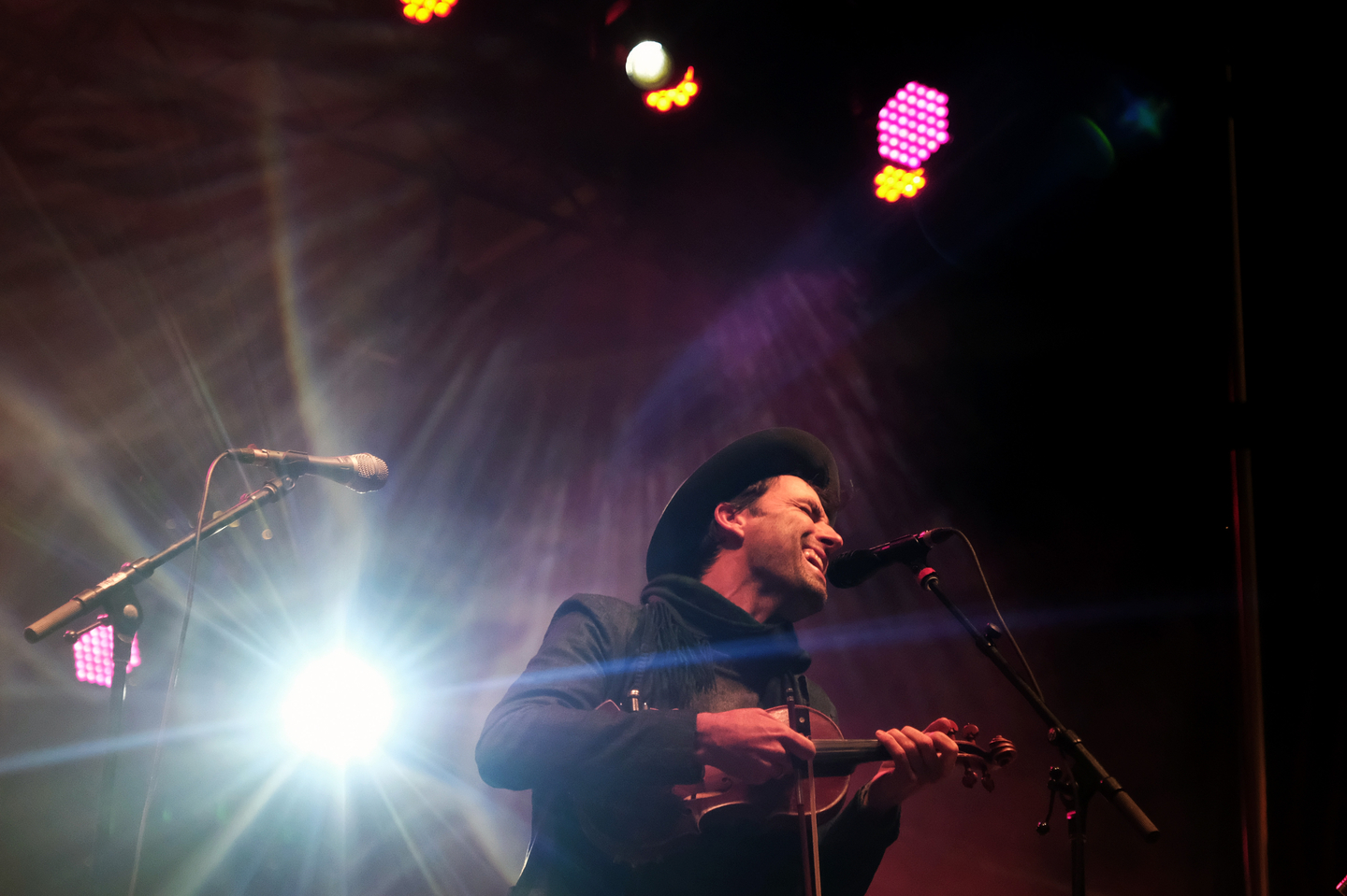 Andrew Bird at the Outdoor Stage at Lady Bird Lake – Photo by Hubert Vestil/Getty Images for SXSW