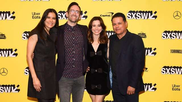 Patricia Velásquez, Michael Chaves, Linda Cardellini, Emile Gladstone, and Raymond Cruz attend the 