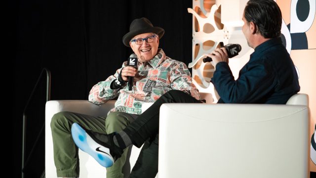 2019 Featured Session, Tinker Hatfield with Scott Dadich - Photo by Christopher Bouie