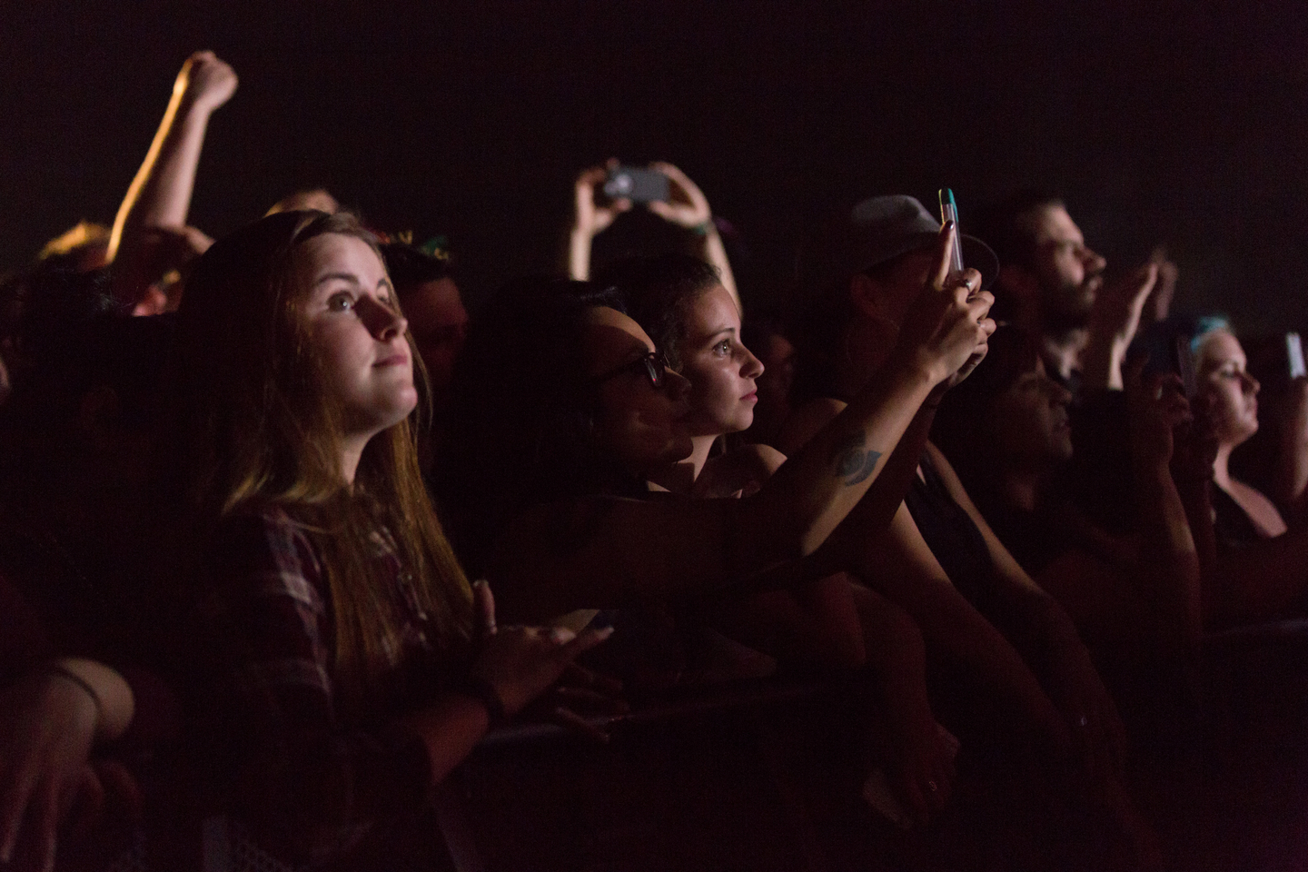 Crowd during Deftones, 2016. Photo by Jessy Ann Huff