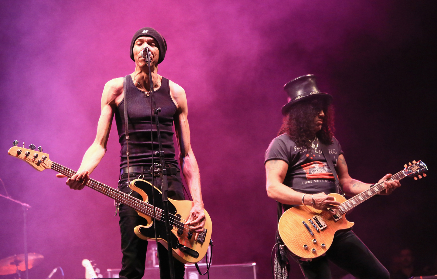 Doug Pinnick and Slash, 2014. Photo by Heather Kennedy/Getty Images for SXSW