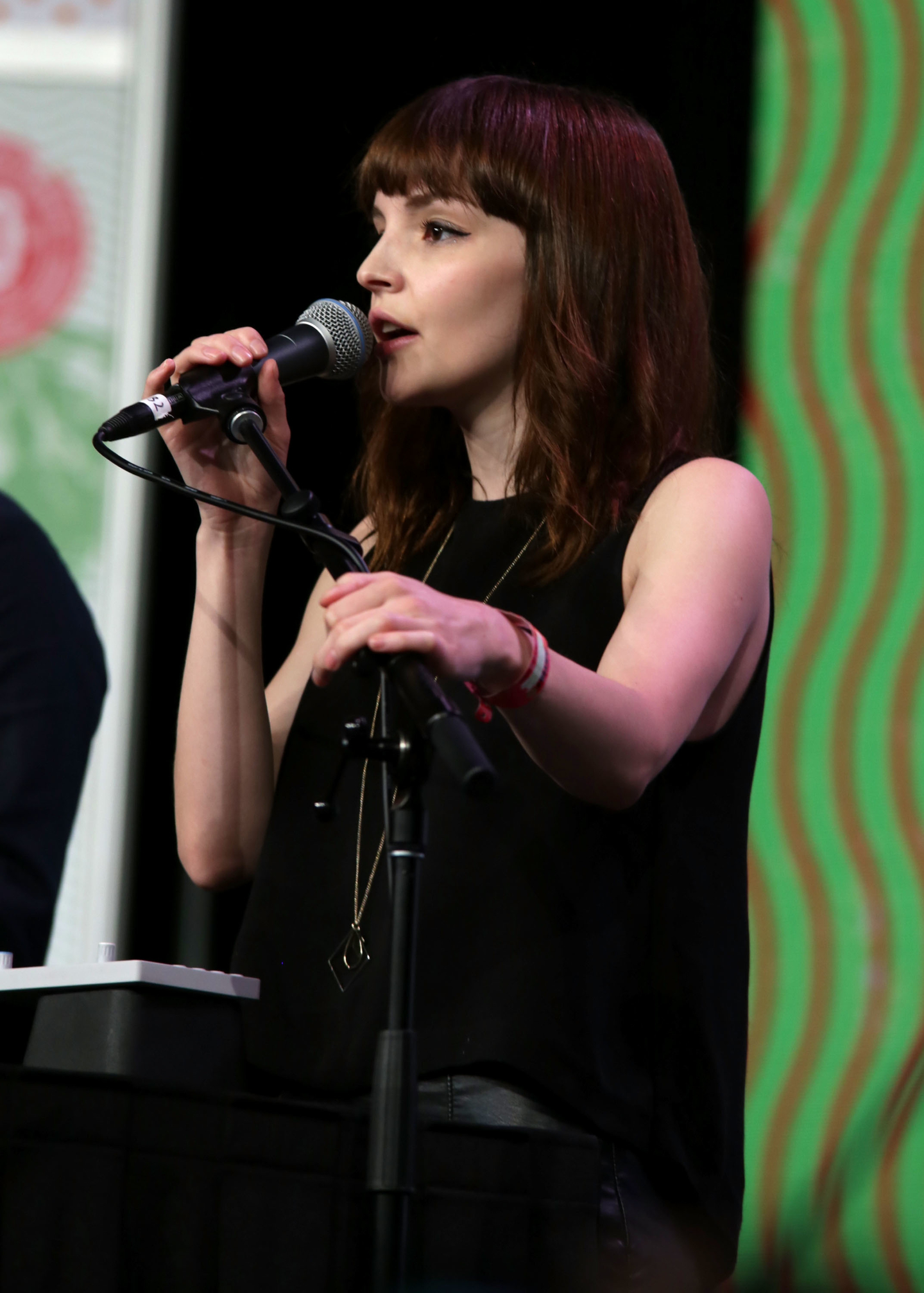 Lauren Mayberry. 