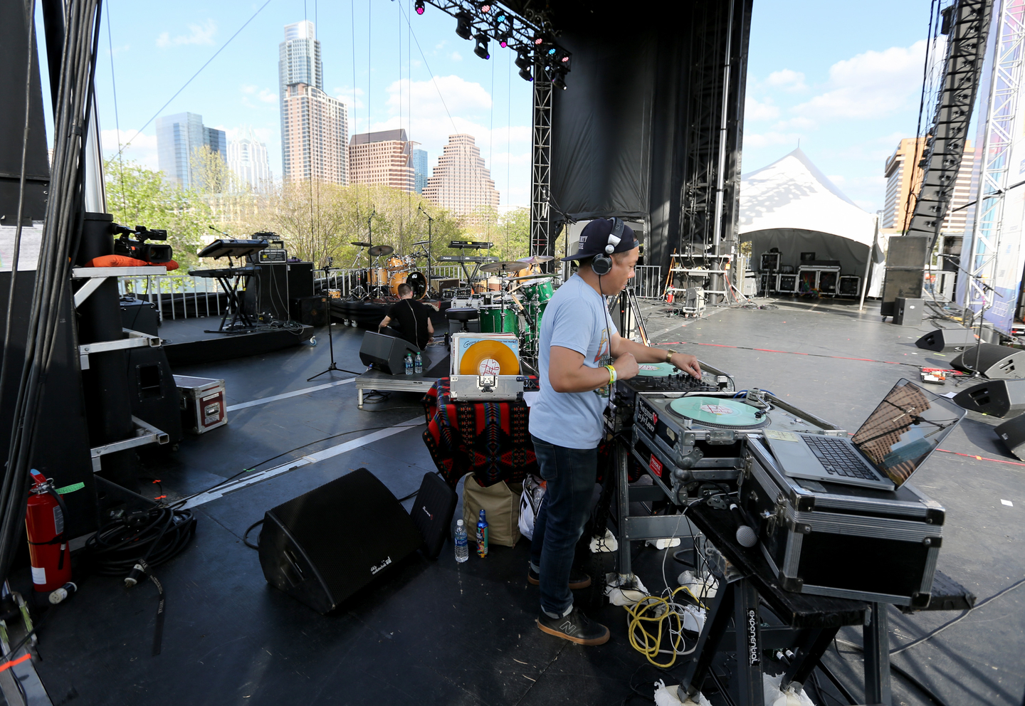 DJ Jester the Filipino Fist, 2017. Photo by Hutton Supancic/Getty Images for SXSW