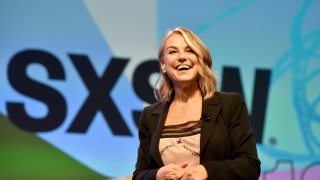 Esther Perel speaks onstage as SXSW 2018 Interactive Keynote. Photo by Amy E. Price/Getty Images for SXSW
