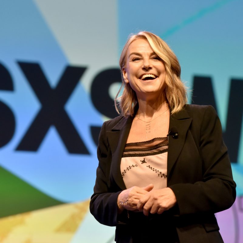 Esther Perel speaks onstage as SXSW 2018 Interactive Keynote. Photo by Amy E. Price/Getty Images for SXSW