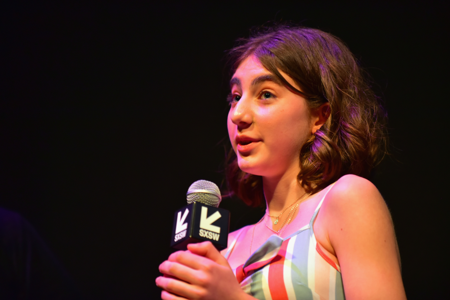 Sophia Mitri Schlos at the Sadie World Premiere. Photo by Jason Bollenbacher/Getty Images for SXSW