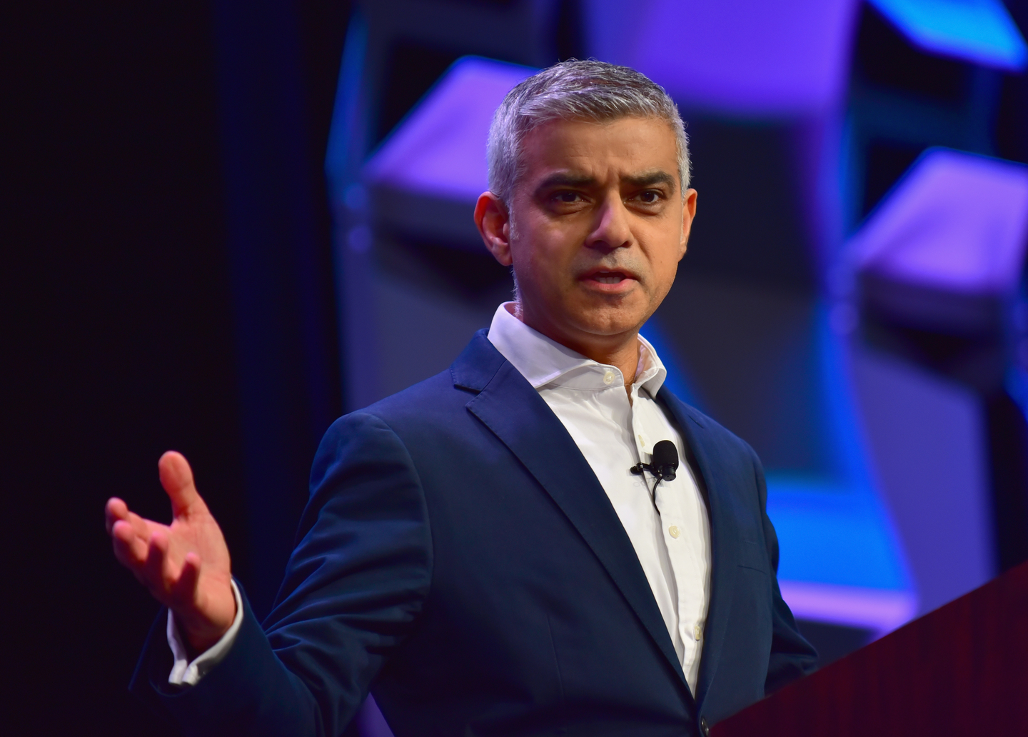 SXSW Convergence Keynote: Sadiq Khan. Photo by Jason Bollenbacher/Getty Images for SXSW