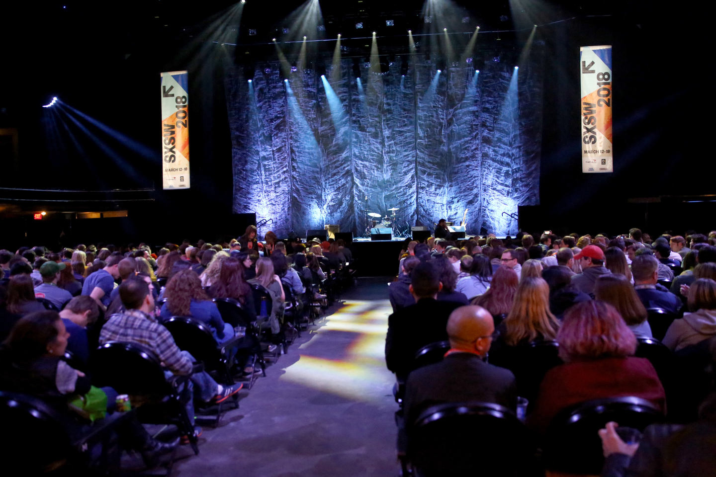 The audience at Audible Impact, a benefit for Ally Coalition. Photo by Diego Donamaria/Getty Images for SXSW