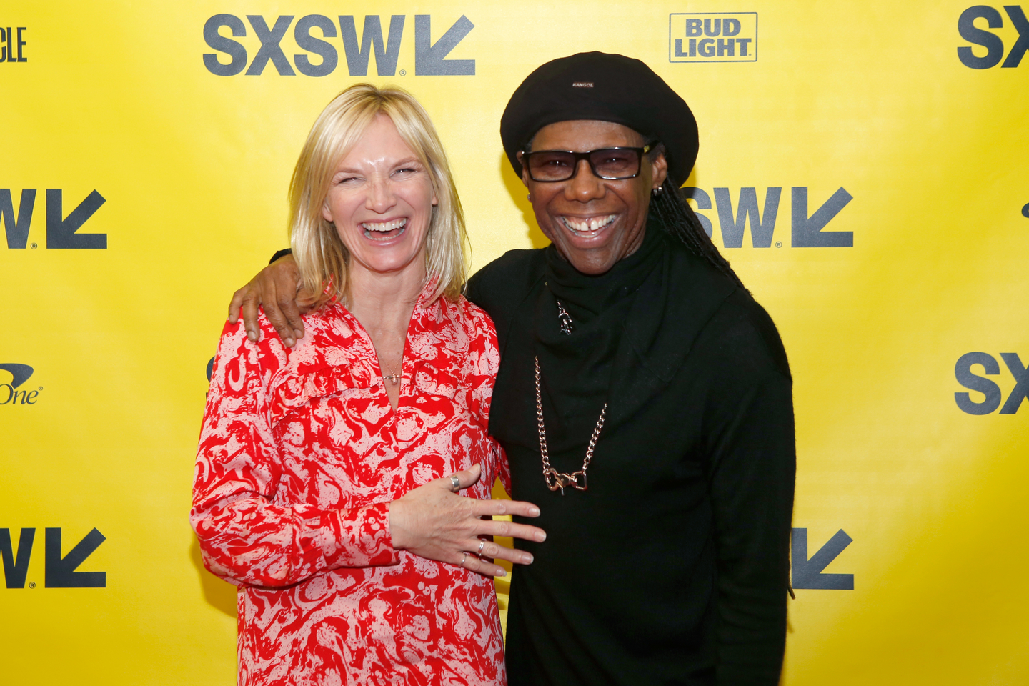 Jo Whiley and Nile Rodgers at 