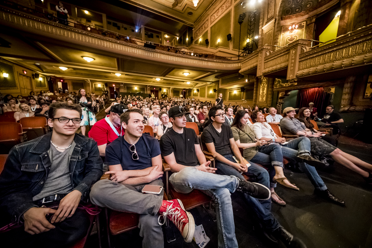 Paramount Theatre Audience. Photo by Aaron Rogosin