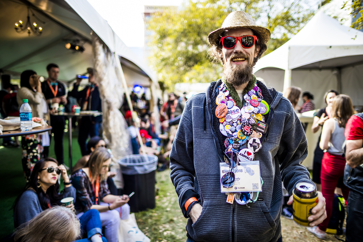 Registrant's Lounge Flair. Photo by Aaron Rogosin