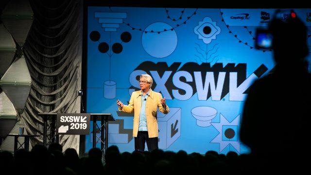 2019 Featured Speaker, David Byrne – Photo by Aaron Rogosin