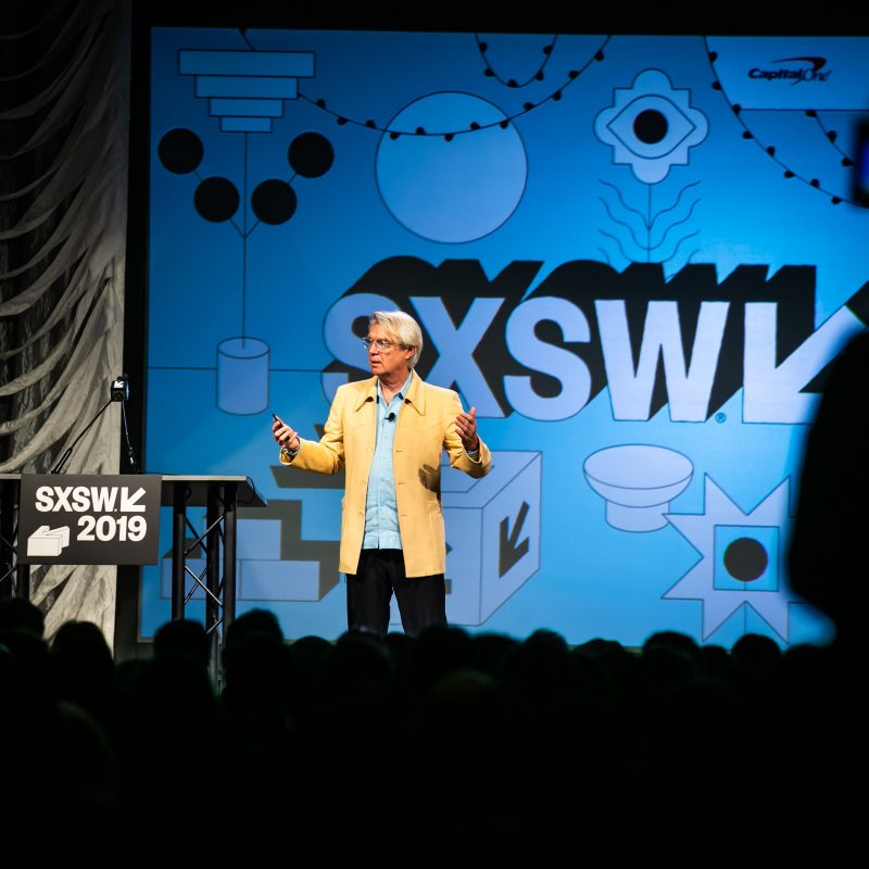2019 Featured Speaker, David Byrne – Photo by Aaron Rogosin