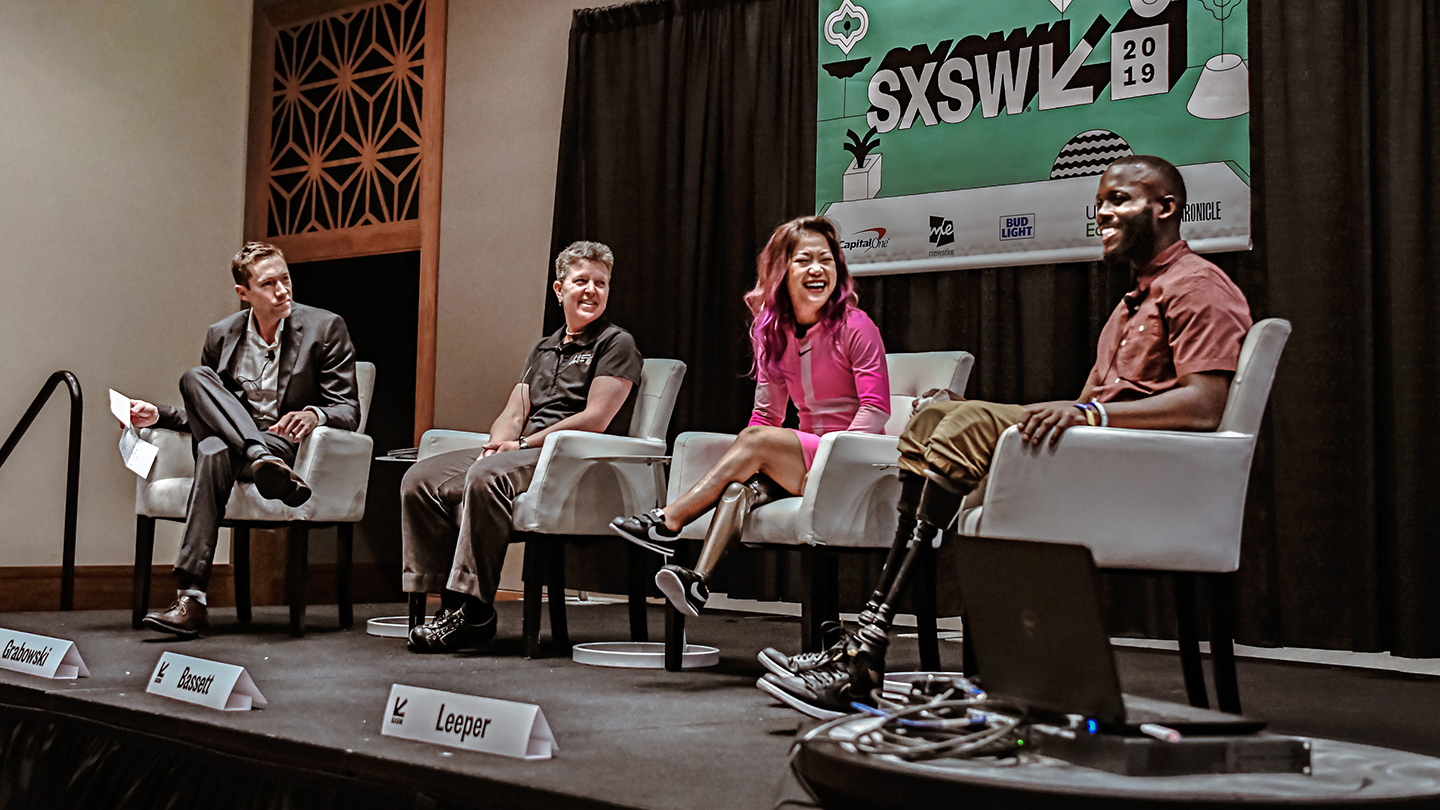 2019 Featured Session, Adaptive Athletics: The Rise of the Super Athlete? - Photo by Denise Enriquez