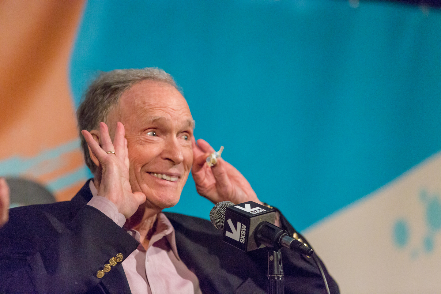 Dick Cavett at the Ali & Cavett: The Tale of the Tapes World Premiere. Photo by Cal Holman