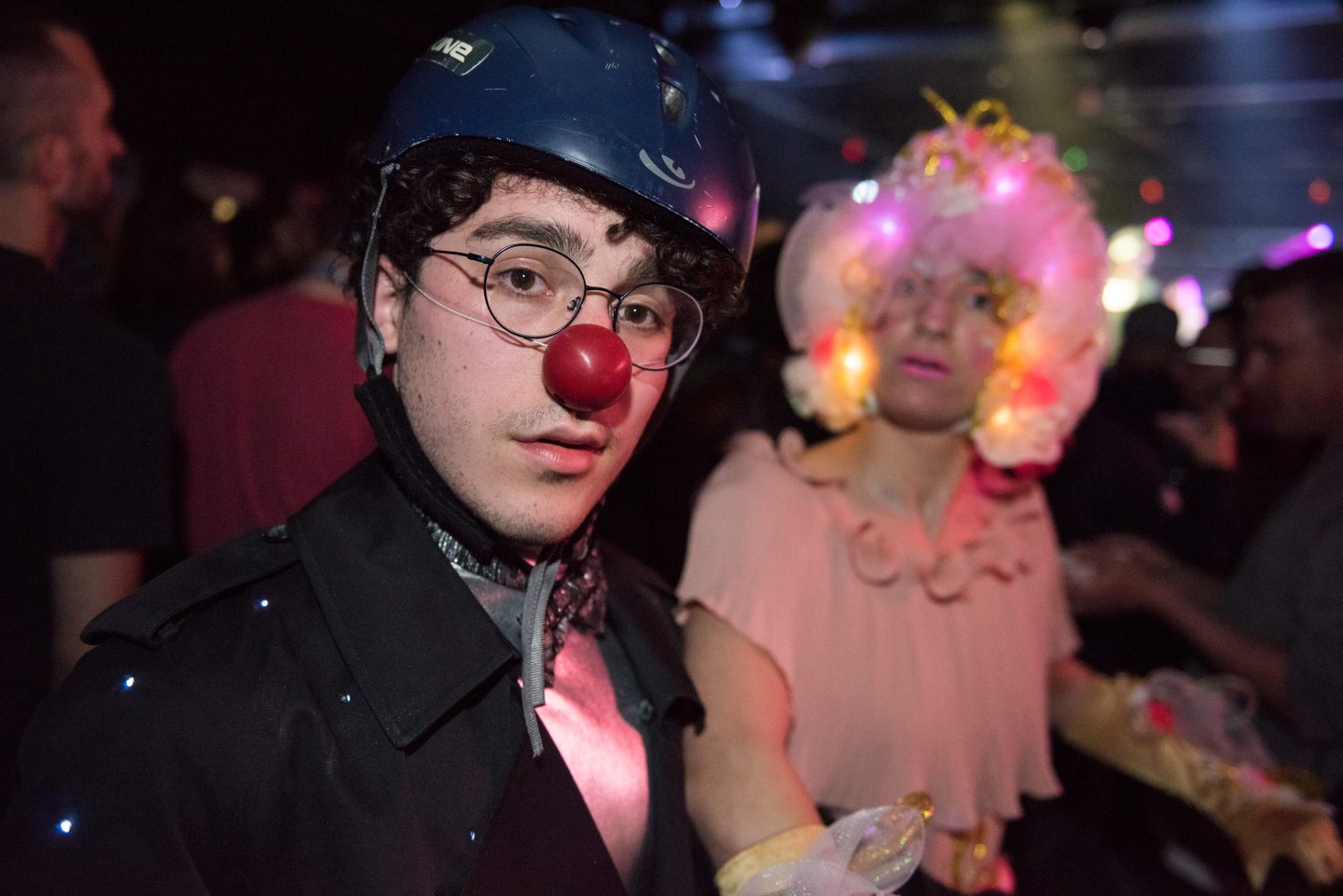 Attendees at Meow Wolf: Fractallage. Photo by Tico Mendoza